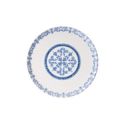 27-piece Porcelain Dinner Set, White/Blue