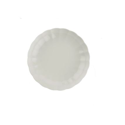 27-piece white porcelain dinnerware set