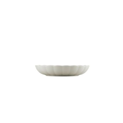 27-piece white porcelain dinnerware set