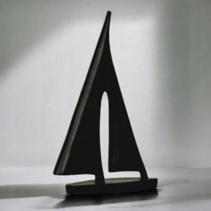 28 cm Resin Tabletop Decoration - Black