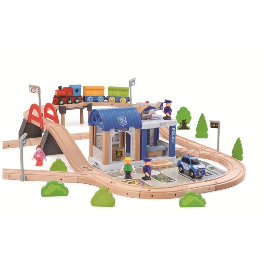 2Kids Toys - 200-Piece City & Village Train Set