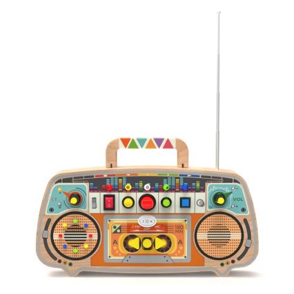 2Kids Toys - Activity board FM radio 3xAAA