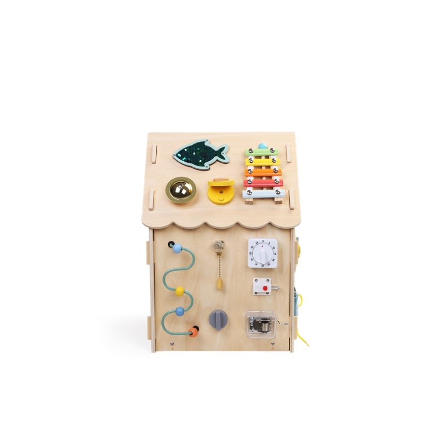 2Kids Toys - Activity board house beige