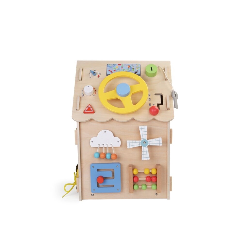 2Kids Toys - Activity board house beige