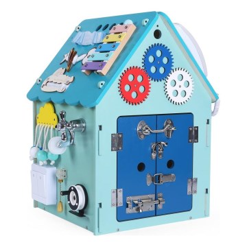 2Kids Toys - Activity board house blue