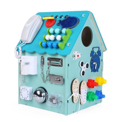 2Kids Toys - Activity board house blue
