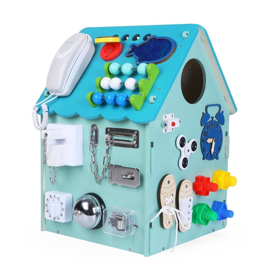2Kids Toys - Activity board house blue