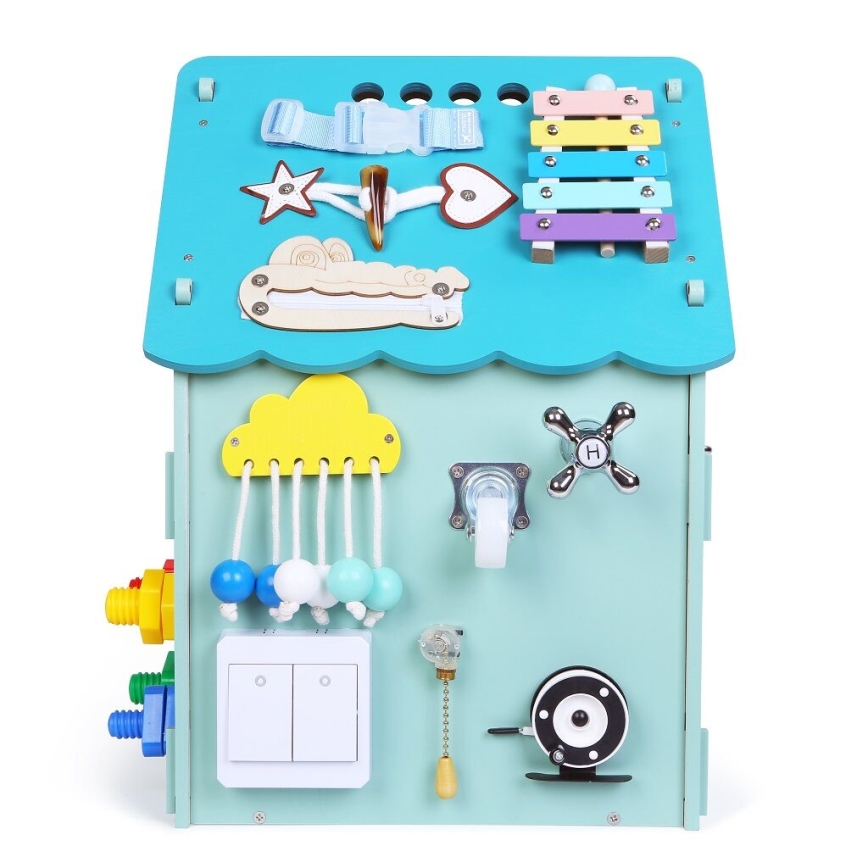 2Kids Toys - Activity board house blue