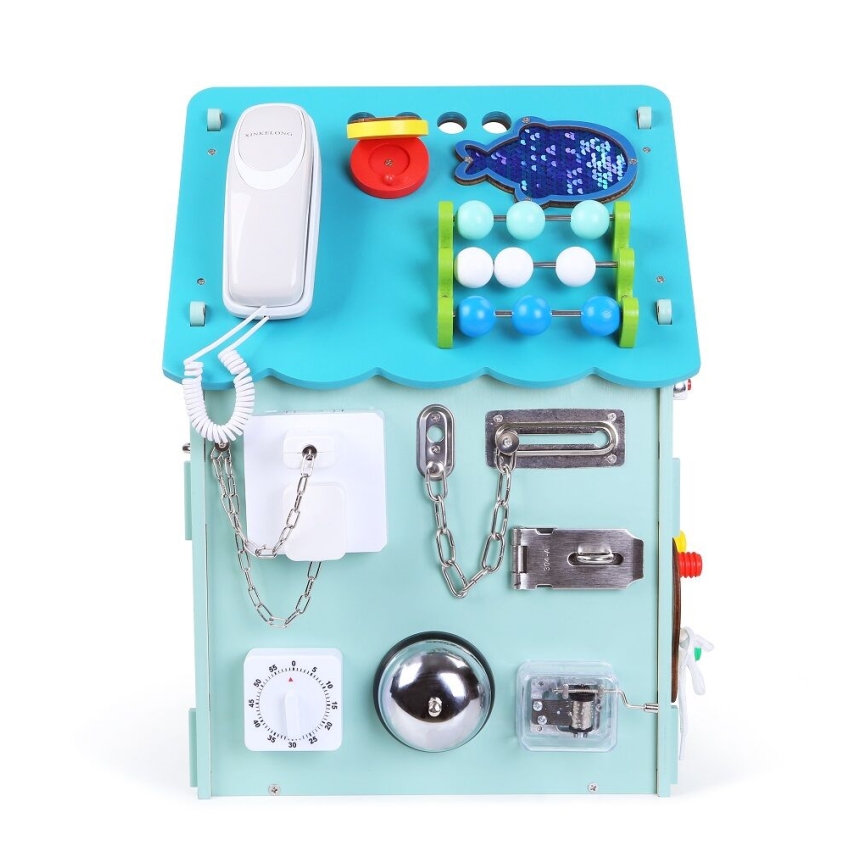 2Kids Toys - Activity board house blue