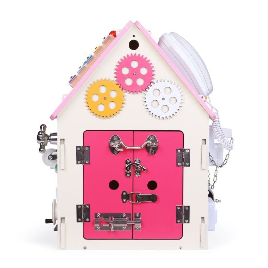 2Kids Toys - Activity board house pink