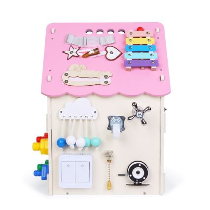 2Kids Toys - Activity board house pink