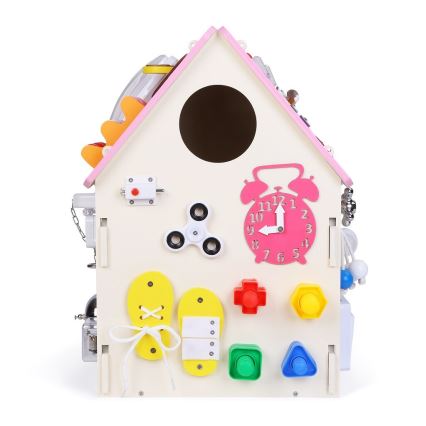2Kids Toys - Activity board house pink