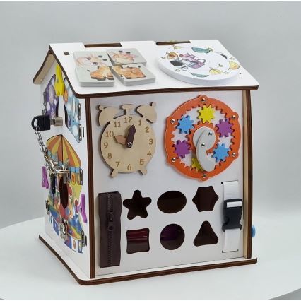 2Kids Toys - Activity Board Playhouse White