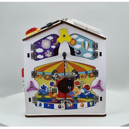 2Kids Toys - Activity Board Playhouse White