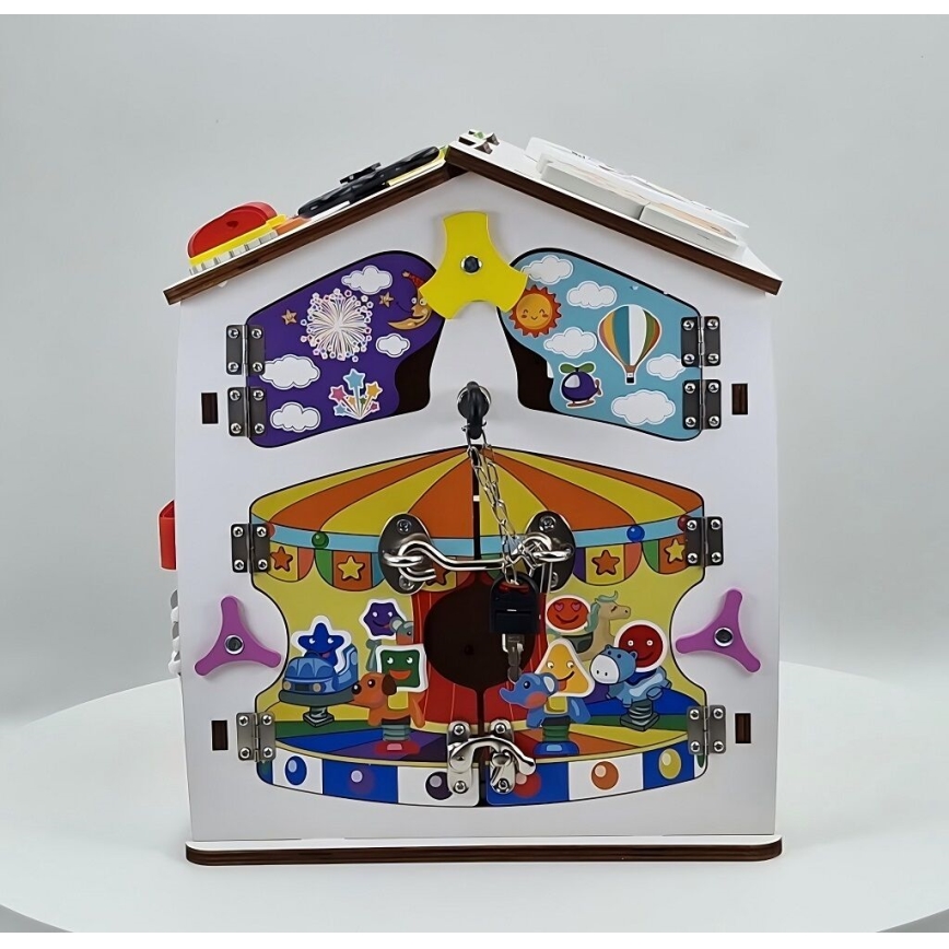 2Kids Toys - Activity Board Playhouse White