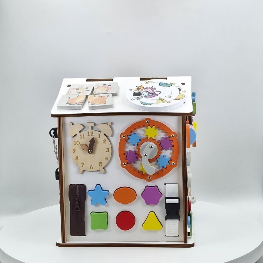 2Kids Toys - Activity Board Playhouse White