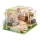2Kids Toys - Children's house Cat cafe with a garden 2xAAA