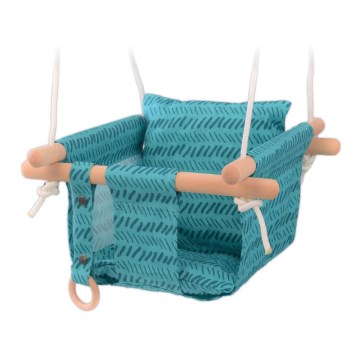 2Kids Toys - Children's textile swing turquoise