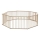 2Kids Toys - Children's Wooden Playpen XXL 210x210 cm Beige