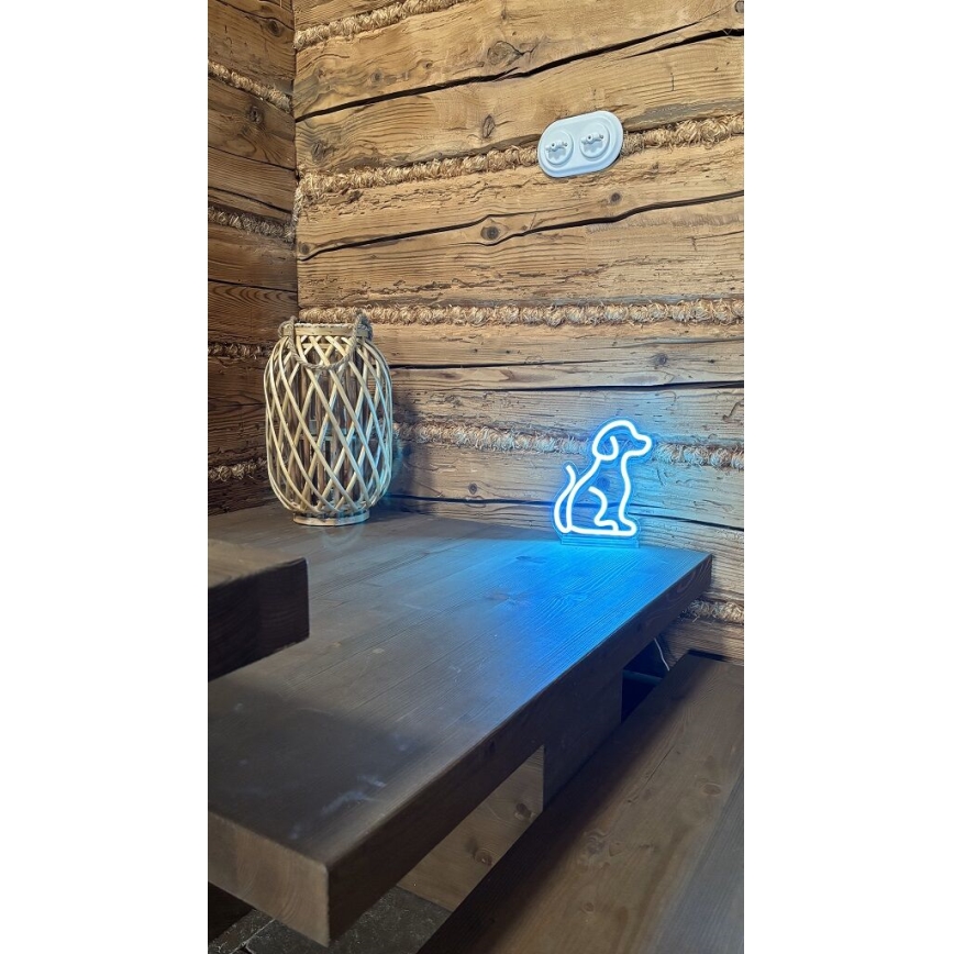 2Kids Toys - LED Neon table decoration LED/5W/USB dog