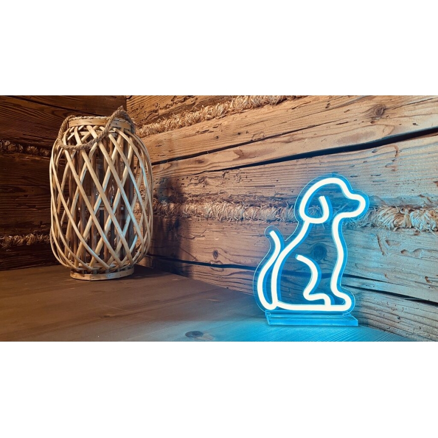 2Kids Toys - LED Neon table decoration LED/5W/USB dog