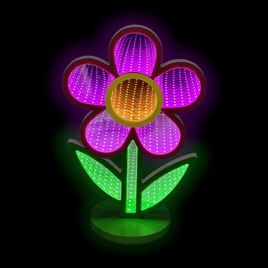 2Kids Toys - LED Neon table decoration LED/5W/USB flower