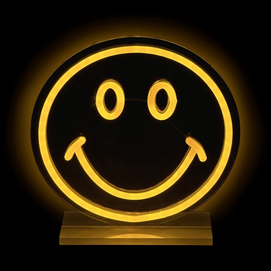 2Kids Toys - LED Neon table decoration LED/5W/USB smiley