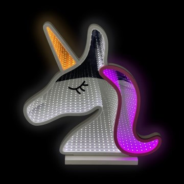 2Kids Toys - LED Neon table decoration LED/5W/USB unicorn