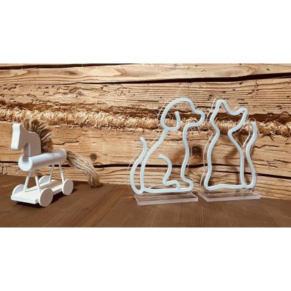 2Kids Toys - LED Neon Tabletop Decoration LED/5W/USB Dog