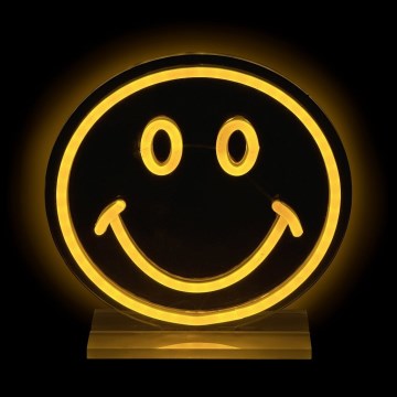 2Kids Toys - LED Neon Tabletop Decoration LED/5W/USB Smiley Face