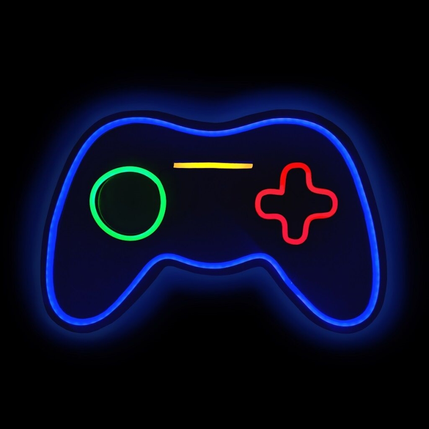 2Kids Toys - LED Neon wall decoration LED/5W/USB gamepad