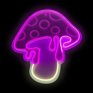 2Kids Toys - LED Neon wall decoration LED/5W/USB mushroom