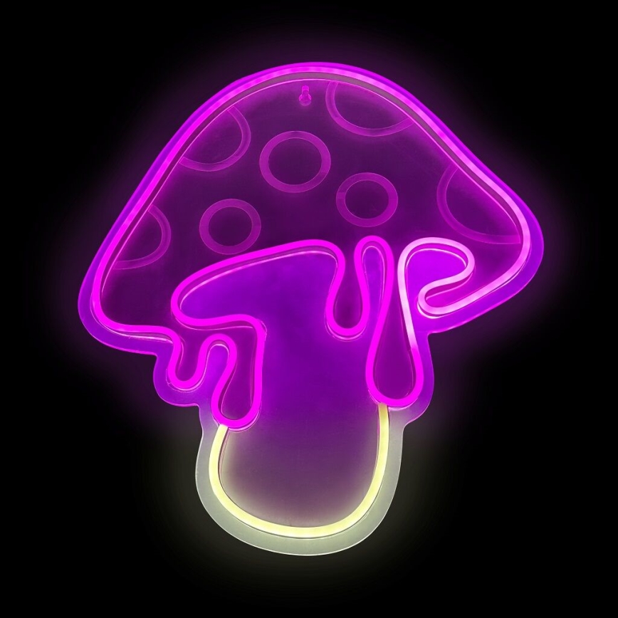 2Kids Toys - LED Neon wall decoration LED/5W/USB mushroom