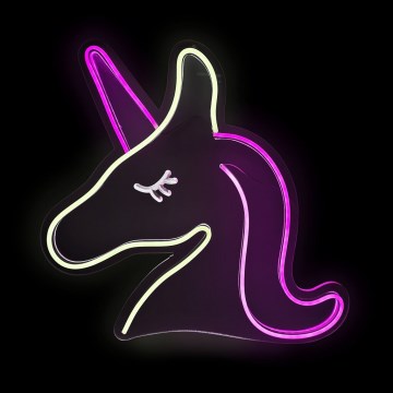 2Kids Toys - LED Neon wall decoration LED/5W/USB unicorn