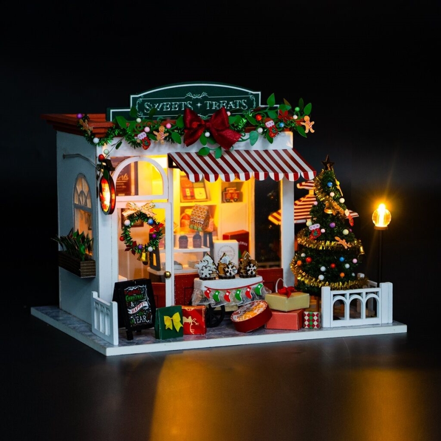 2Kids Toys - Miniature house Christmas cake shop 2xAAA