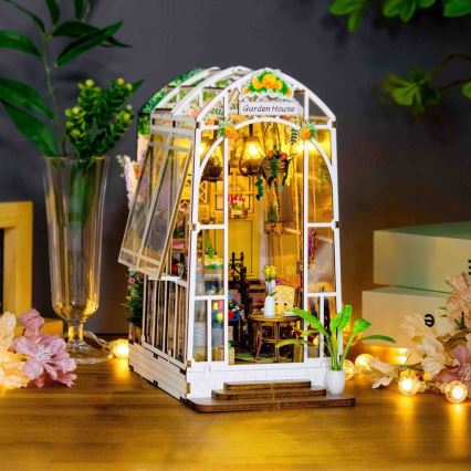 2Kids Toys - Miniature house Garden house 2xAAA