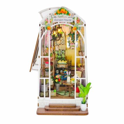 2Kids Toys - Miniature house Garden house 2xAAA