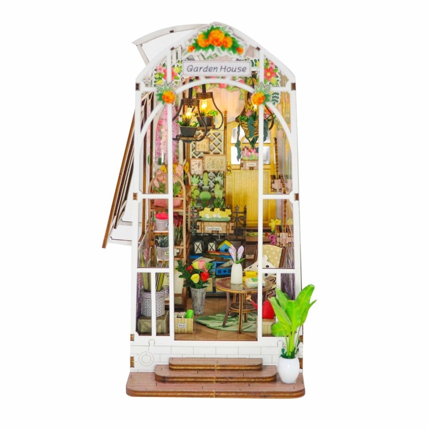 2Kids Toys - Miniature house Garden house 2xAAA