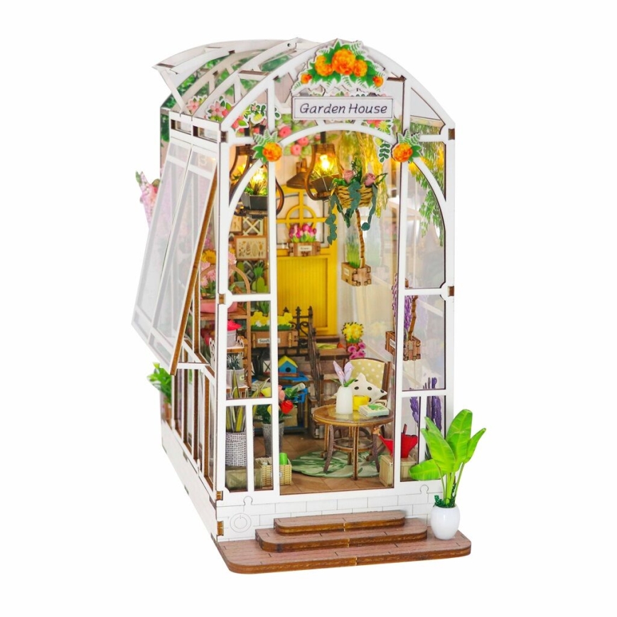 2Kids Toys - Miniature house Garden house 2xAAA