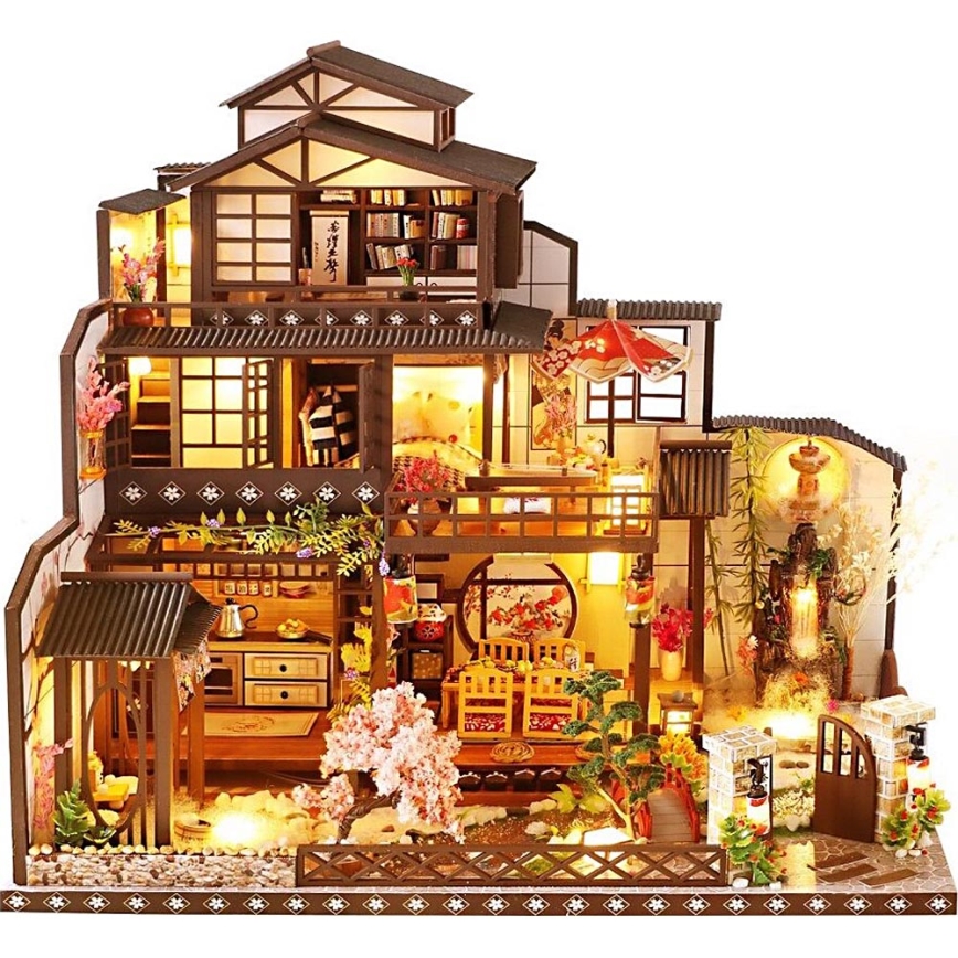 2Kids Toys - Miniature house Lavish sakura villa 2xAAA