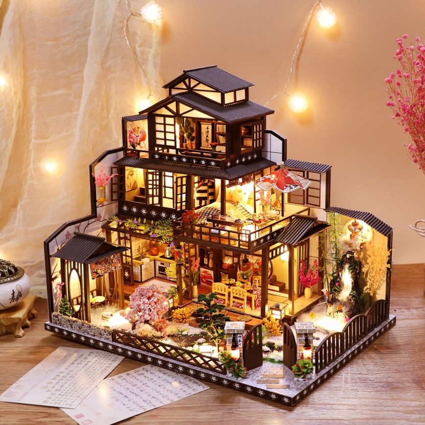 2Kids Toys - Miniature house Lavish sakura villa 2xAAA