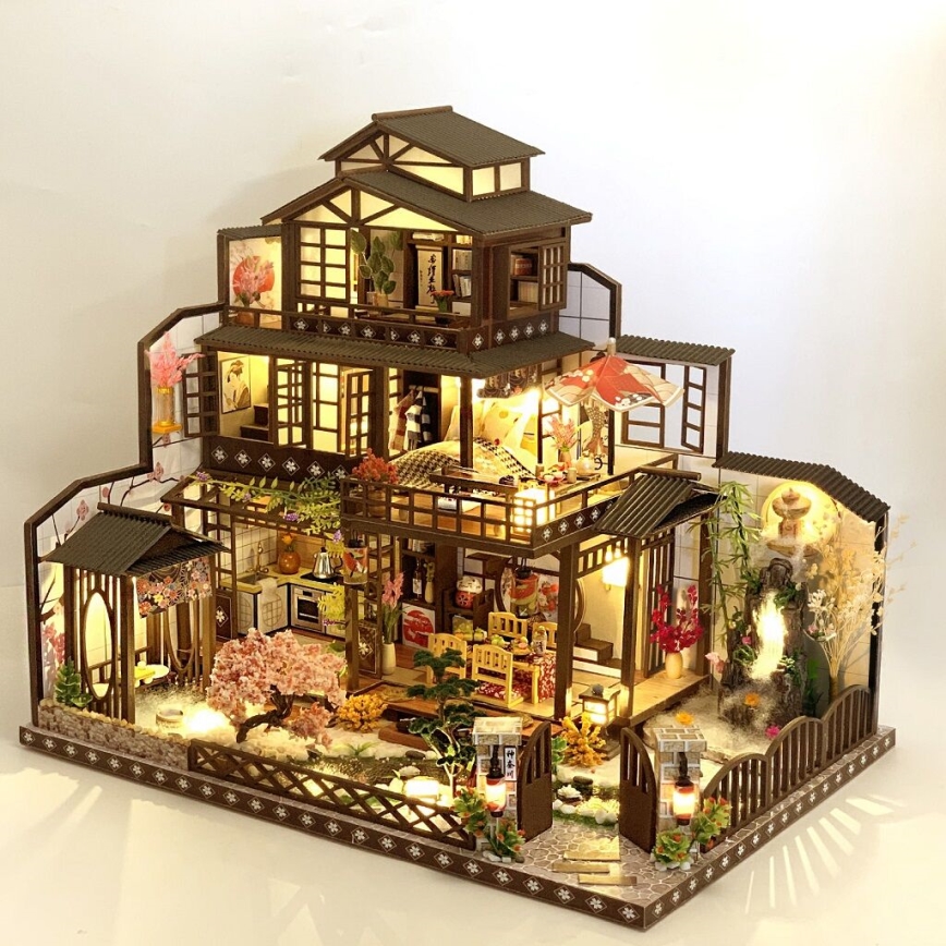 2Kids Toys - Miniature house Lavish sakura villa 2xAAA