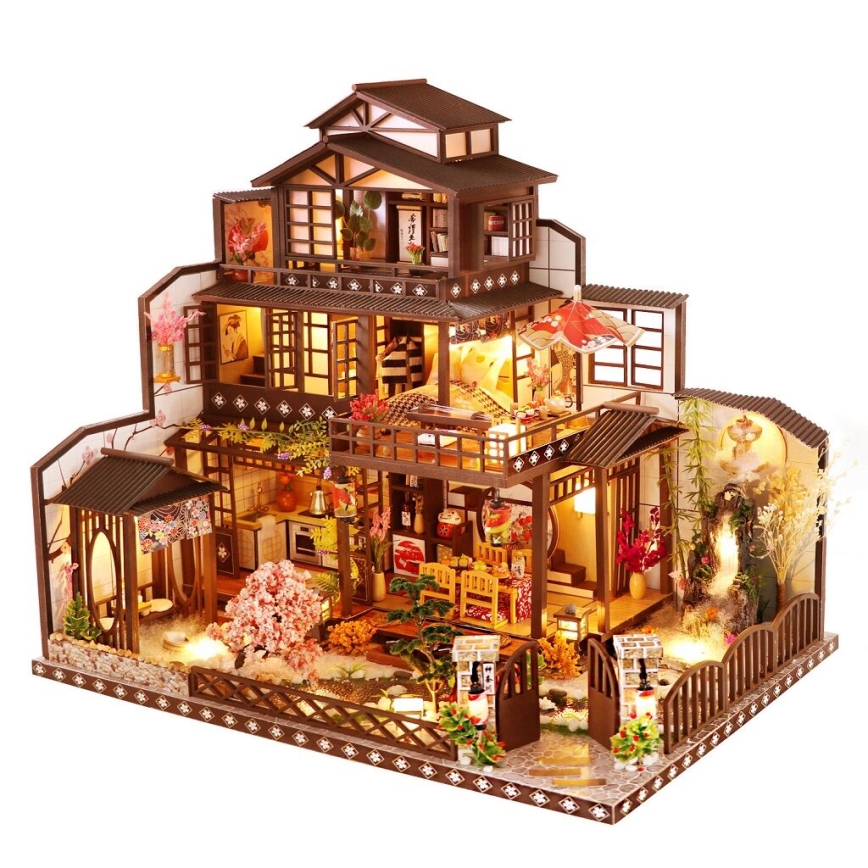 2Kids Toys - Miniature house Lavish sakura villa 2xAAA