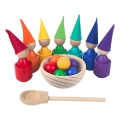 2Kids Toys - Rainbow Dolls with Balls, Available in 7 Colors