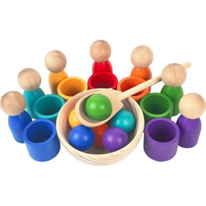 2Kids Toys - Rainbow Dolls with Balls, Available in 7 Colors