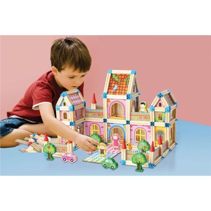 2Kids Toys - Wooden Castle Building Set