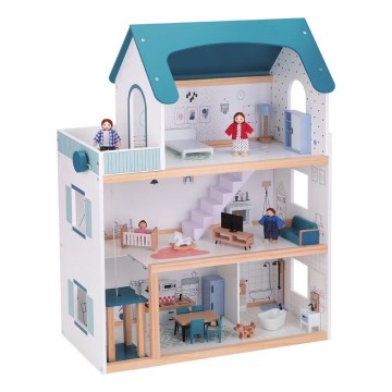 2Kids Toys - Wooden dollhouse Barbora