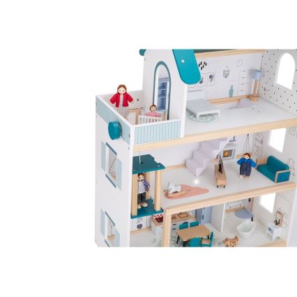 2Kids Toys - Wooden dollhouse Barbora