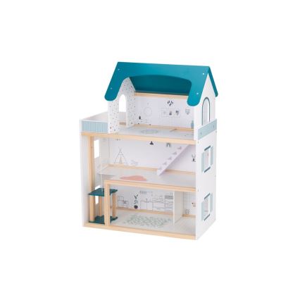 2Kids Toys - Wooden dollhouse Barbora