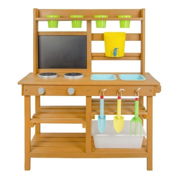 2Kids Toys - Wooden garden kitchen